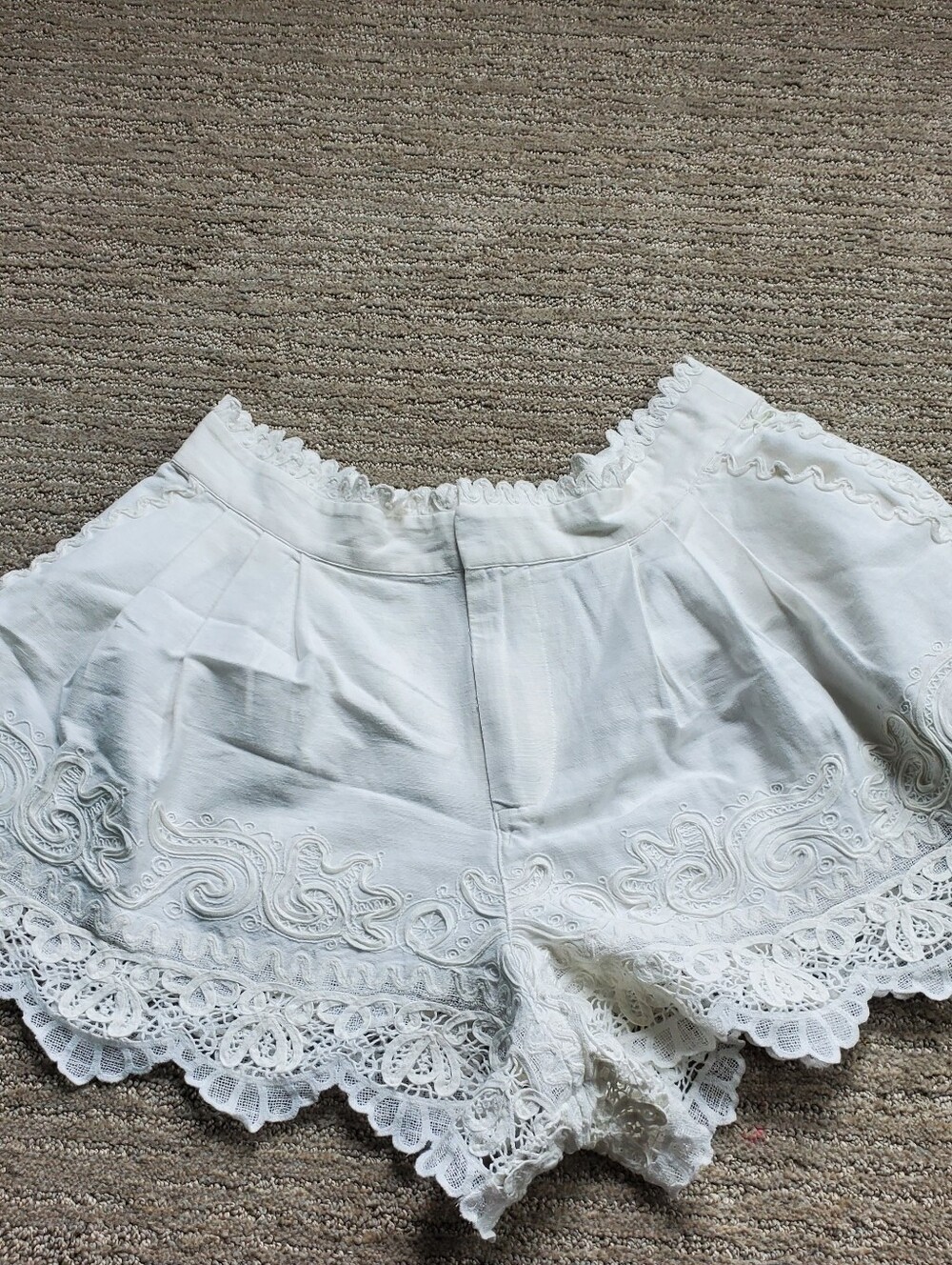 Sea Iyla Soutache lace-trimmed cotton Short - Picture 3 of 8